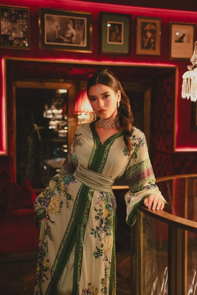 green caftan takchita